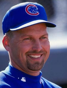 Baseball player Mark Grace